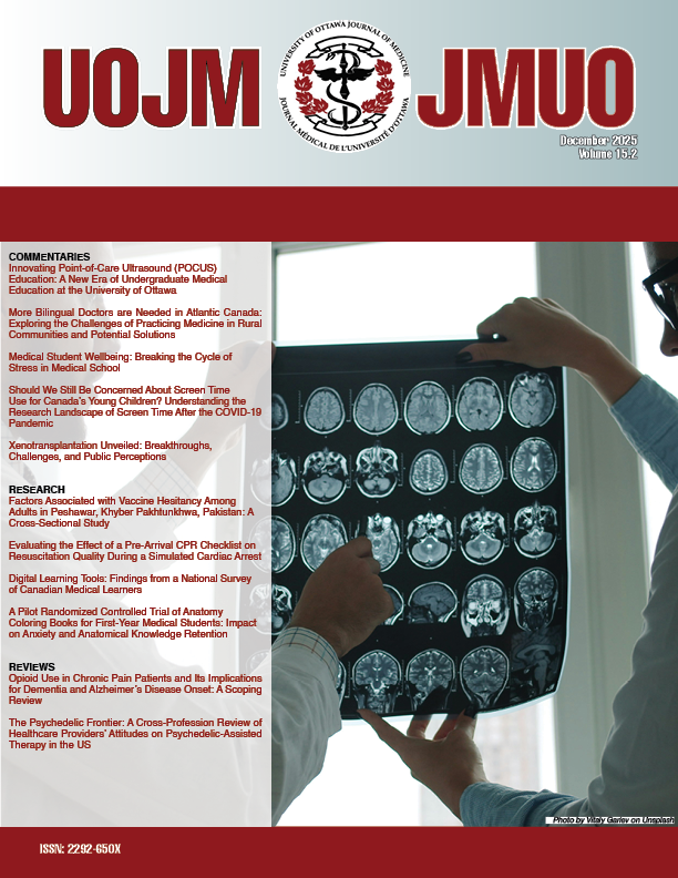 					Afficher Vol. 15 No. 2 (2025): JMUO numéro 15.2
				