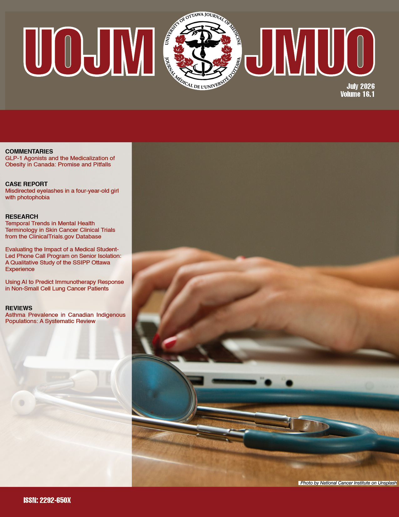					View Vol. 16 No. 1 (2026): UOJM Issue 16.1
				