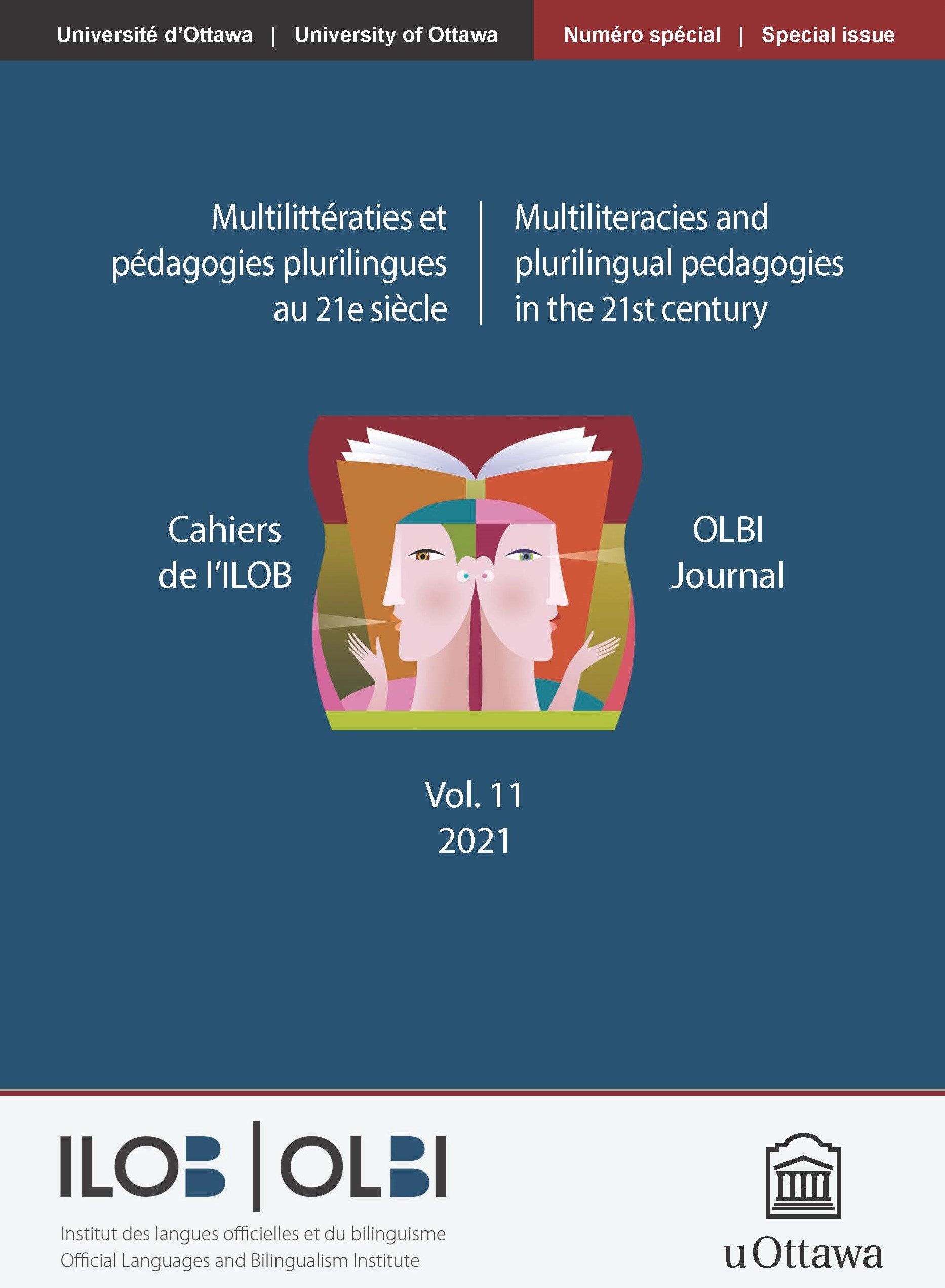 Cover page of issue with OLBI Journal logo and issue title