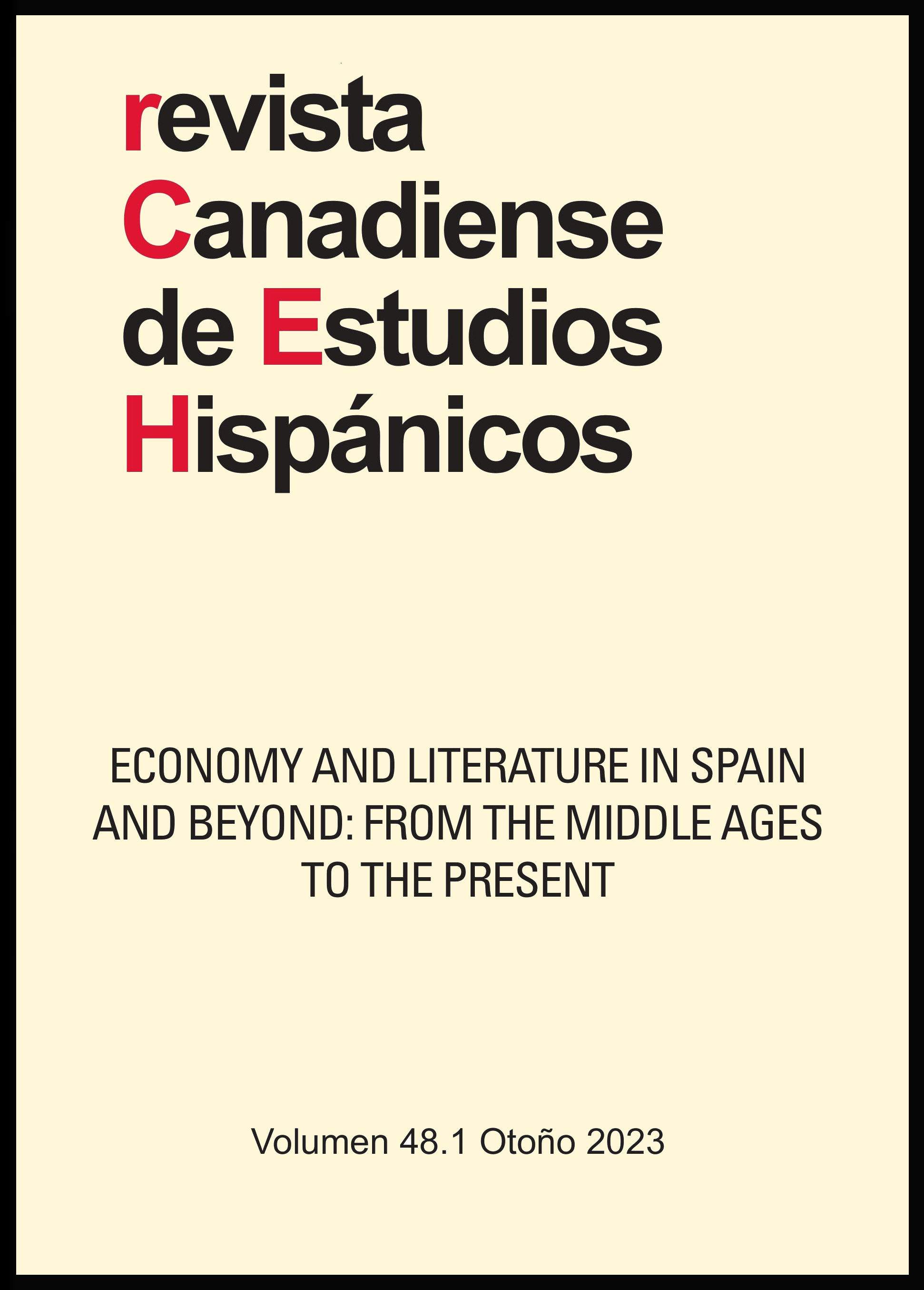					View Vol. 48 No. 1 (2023): Economy and Literature in Spain and Beyond: From the Middle Ages to the Present
				